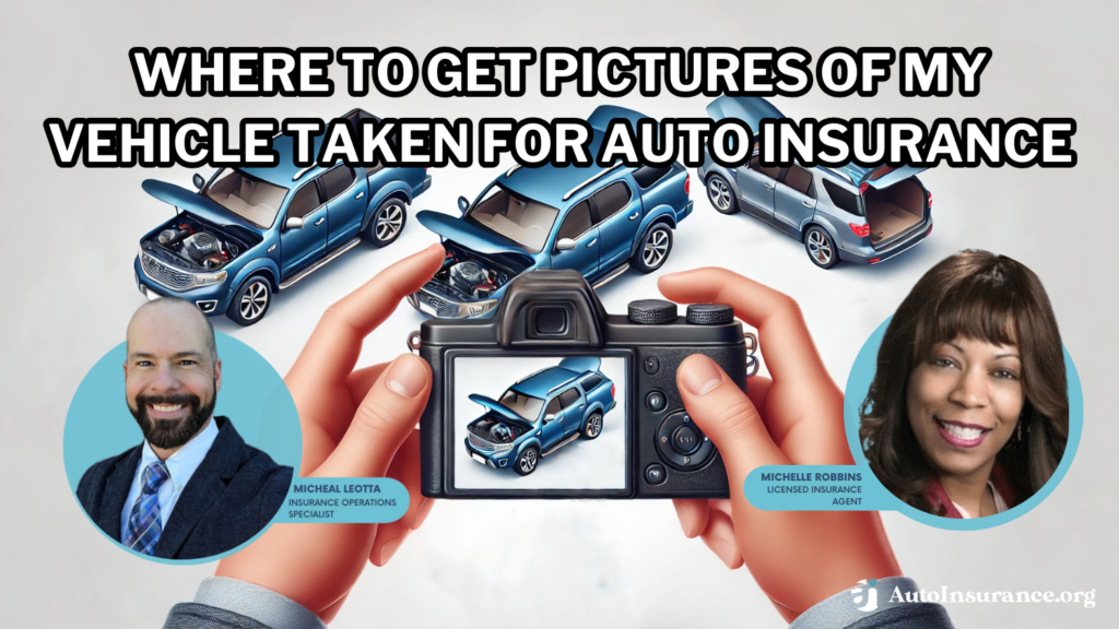 where to get pictures of my vehicle taken for auto insurance