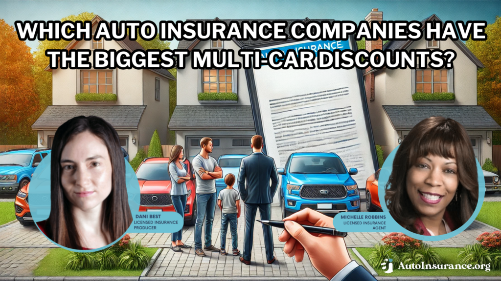 which auto insurance companies have the biggest multi-car discounts?