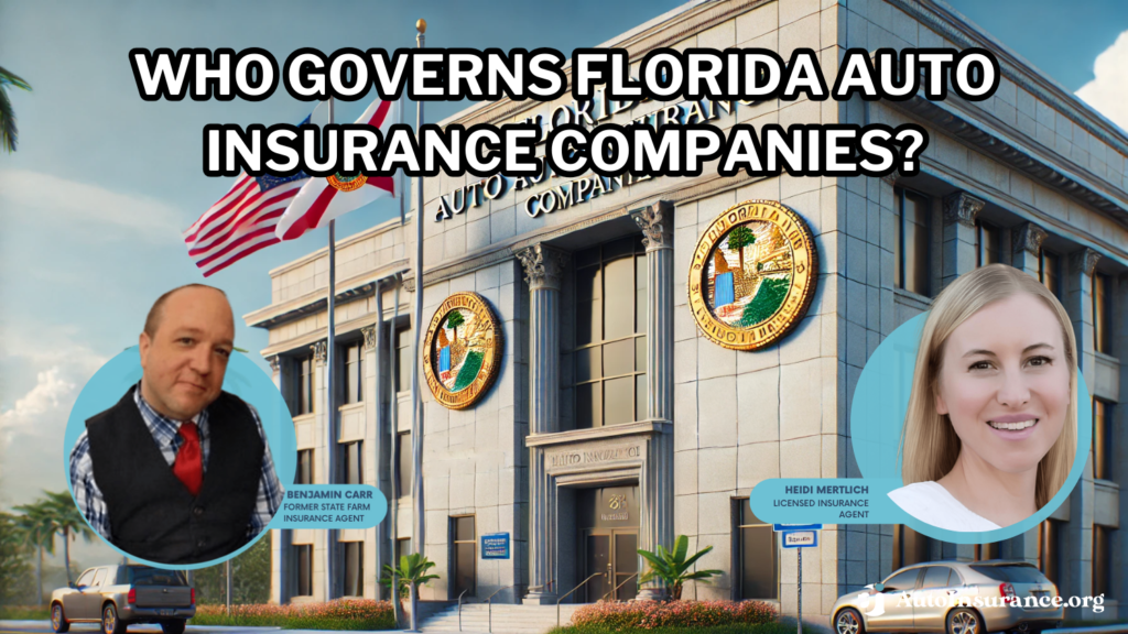 who governs Florida auto insurance companies?