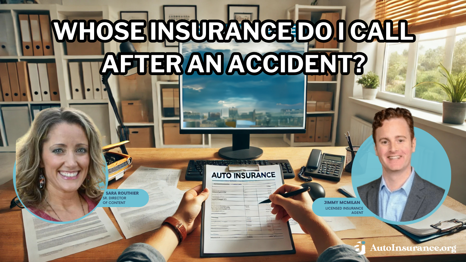 Whose insurance do I call after an accident?