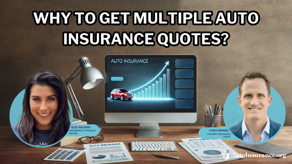 why to get multiple auto insurance quotes